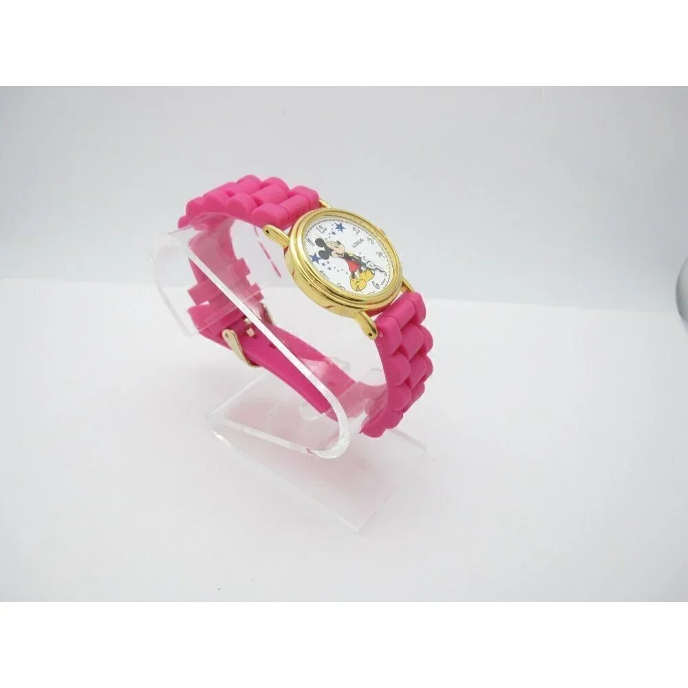 Women's Lorus Mickey Mouse Quartz WR Analog 31mm Dial Causal Round Watch (F96)